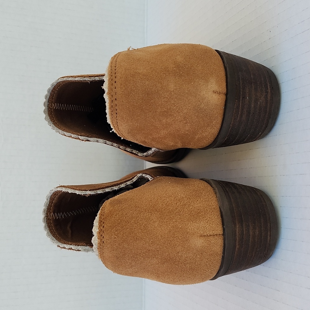 NWOT SKECHERS SUEDE TEXAS MIDWEST SHINE ANKLE BOOT - Picture 3 of 10